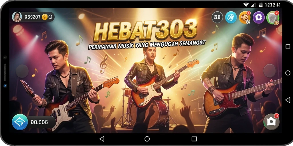 Tampilan gameplay HEBAT303 yang menyenangkan dan interaktif.