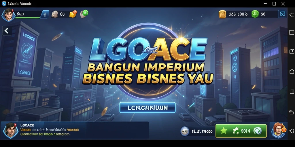 Tampilan gameplay seru dan interaktif di LGOACE.
