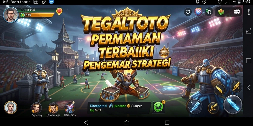 Tampilan menawan dalam gameplay strategi TEGALTOTO yang menarik.